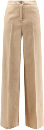 Pinko Mujer, Pantalones, Beige, Talla: S