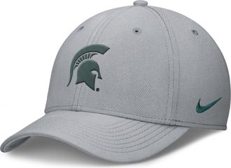 Nike Michigan State Classic Nike Mens Dri-FIT College Hat in Grey | NC0301VMST-RY6