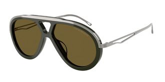 Emporio Armani EA4242U 621473 Mens Sunglasses Green Size 56