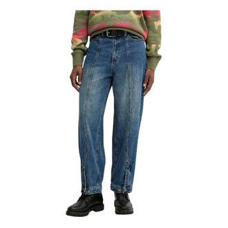 Desigual Heren, Jeans, Blauw, Maat: W30 Katoen