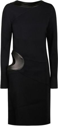Tom Ford Cut-out Detailed Crewneck Mini Dress