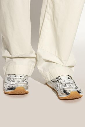 Bottega Veneta Orbit Sneakers, Mens, Silver