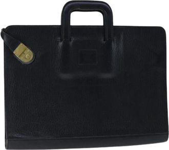 Burberry Pre-owned Clutches, female, Black, Size: ONE SIZE Pre-owned Vintage Business Bag