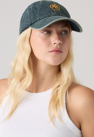 Levi's Varsity Baseball Cap - Men - One Size - Medium Wash / Laid In The Meadow