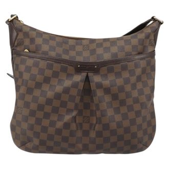 Louis Vuitton Bloomsbury Damier Ebene Brown Canvas Handbag (Pre-Owned)