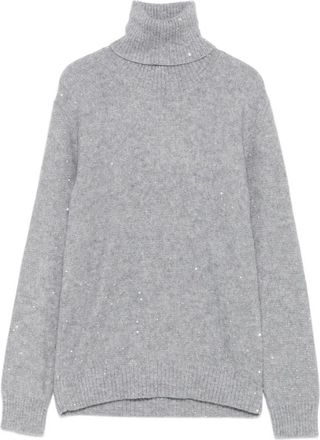 Fabiana Filippi Maglione a collo alto - Grigio