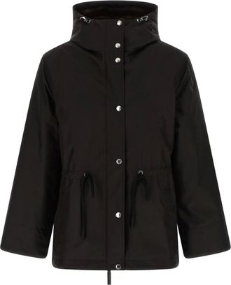 Yves Salomon Mujer, Abrigos, Negro, Talla: M