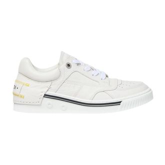 Fendi Fender Sneaker - Dames - Schoenen - Wit - Maat: 38 1/2 EU Leer