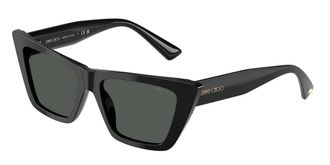 Jimmy Choo London JC5028 500087 Womens Sunglasses Black Size 53
