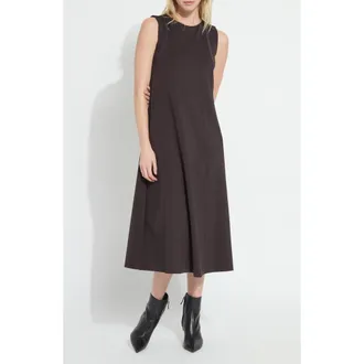 Lyss&eacute; Maurelle Neoprene Seamed Dress in Double Espresso at Nordstrom, Size X-Large