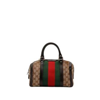 Gucci Pre-owned Mini Bags, female, Multicolor, Size: ONE SIZE Pre-owned Le Boston Joy Web