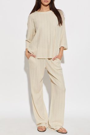 Hanro Trousers From The Summer Knits Collection, Womens, Cream