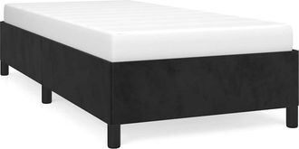 vidaXL Estructura De Cama Sin Colch&oacute;n Negra King Individual Tama&ntilde;o Vidaxl