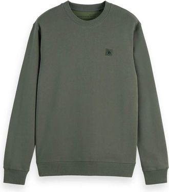 Scotch & Soda Heren, Sweatshirts & Hoodies, Groen, Maat: 2XL Katoen