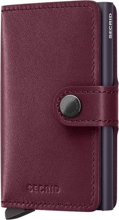 Secrid Miniwallet Original in Cranberry at Nordstrom