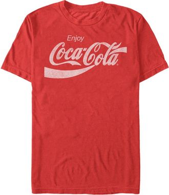Coca Cola Ware Mens Coca Cola Enjoy Logo Graphic Tee in Red at Nordstrom, Size Xx-Large