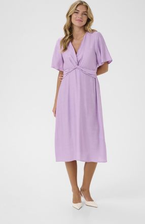 Kaffe Jurk Regular fit Orchid Bloom CC pink