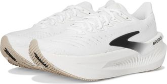 Brooks Glycerin Max 2 Womens Shoes White/Black/Chateau Gray : 10.5 B - Medium, Synthetic