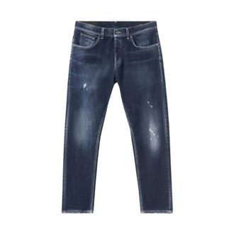 Dondup Slim-fit Jeans, male, Blue, Size: W35 Dian Carrot Jeans