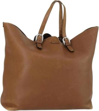 Gucci Pre-owned Tote Bags, female, Brown, Size: ONE SIZE Pre-owned Tote Bag