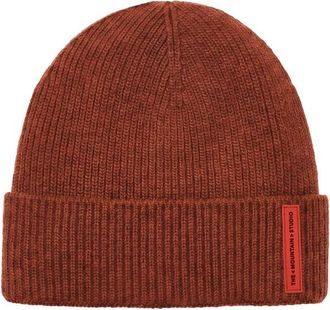 The Mountain Studio Cashmere Mix Rib Beanie M&uuml;tze - Unisex | rot