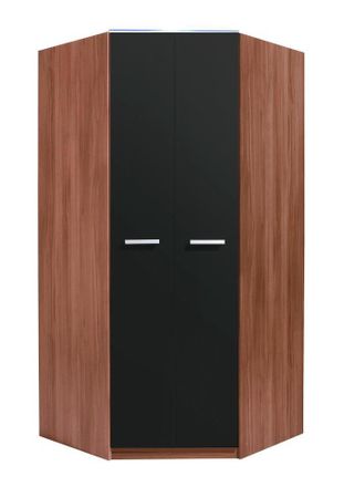 Priess Eckkleiderschrank »Barcelona Kleiderschrank Ecklösung Raumwunder« in 2 Tiefen Schrank Eckschrank Garderobe