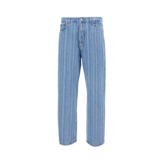 Carhartt Work in Progress Carhartt Wip, Wide Jeans, male, Blue, Size: W31 Wide Jeans