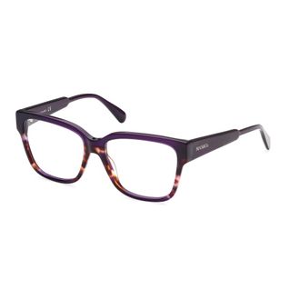 Max & Co. Violet Havana Brillen Montuur Mo 5048 - unisex - Brillen - Paars - 54 MM - Accessoires