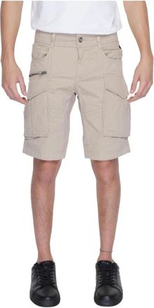 Replay Joe Cargo Shorts - Heren - Korte Broeken - Beige - W29 - Katoen - Korte Broeken