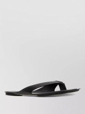 Maison Margiela leather anatomic thong sandals open toe