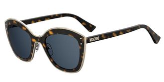 Moschino MOS050/S 086/KU Womens Sunglasses Tortoiseshell Size 51