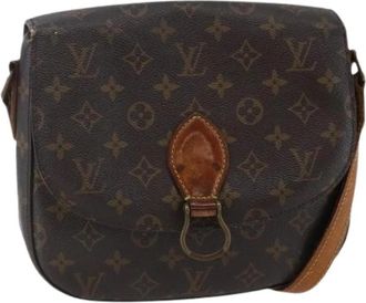 Louis Vuitton Pre-owned Vintage Canvas Cross Body Bag - Dames - Vintage Schoudertas - Bruin - ONE Size - Vintage