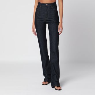 Balenciaga Indigo blue high-waisted jeans