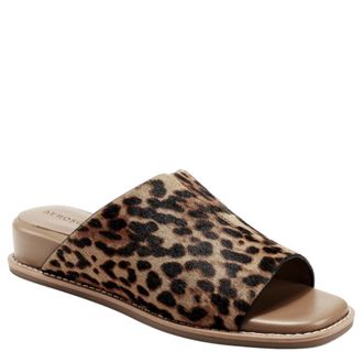 Aerosoles Yorketown Wedge Sandal Leopard Combo YORKETOWN-978 Womens