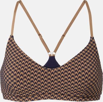 The Upside Zoe houndstooth sports bra