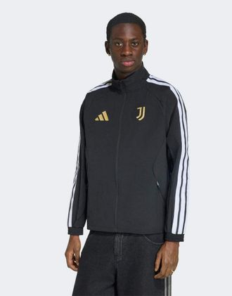 adidas Juventus Torino giacca anthem home nera-Nero