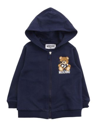 Moschino Felpa Zippata C/Capp