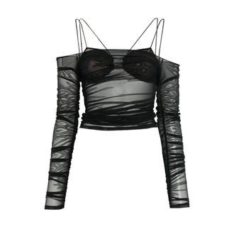 Amazu&igrave;n Mujer, Blusas y Camisas, Negro, Talla: ONE Size