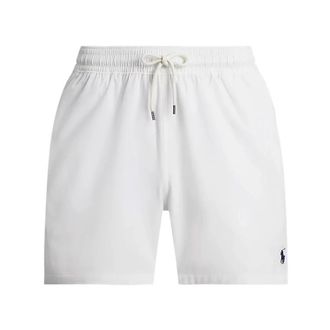 Polo Ralph Lauren Swim Shorts - male - Polo Ralph Lauren - Beachwear - White - L - Swimwear