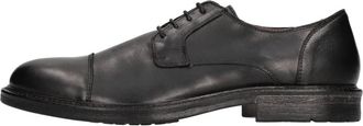Le Boh&eacute;mien 303-1 Sauvagenero Platte Schoenen - Heren - Nette schoenen - Zwart - 42 EU - Leer - Schoenen