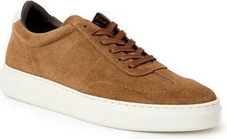 Bruno Magli Serafino Sneaker in Cognac Suede at Nordstrom Rack, Size 11.5