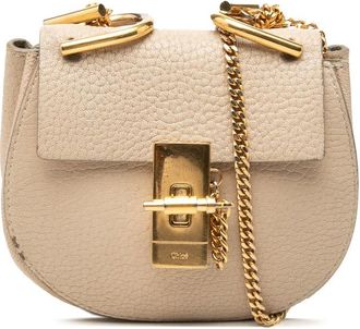 Chlo&eacute; Pre-owned Chloe Nano Grained Calfskin Drew Crossbody Ladies SZT8NKSRPQI8JKNI