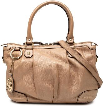 Gucci Pre-owned Gucci Calfskin Sukey Satchel Ladies 589B5FIIHGUU0PUR