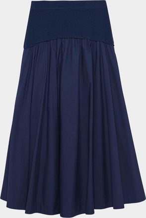 SIMKHAI Ovie Midi Skirt