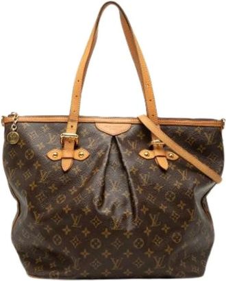 Louis Vuitton Pre-owned Palermo GM - Dames - Vintage Shopper - Bruin - ONE Size - Leer - Vintage