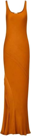 Saint Laurent Mujer, Vestidos, Naranja, Talla: S