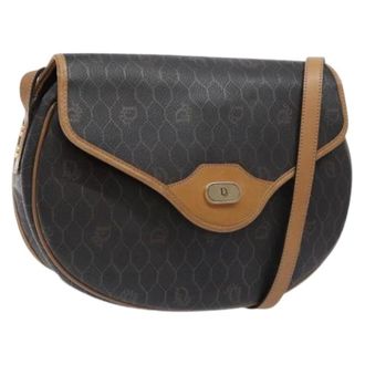 Dior Pre-owned Cross Body Bags, female, Black, Size: ONE SIZE Pre-owned Plastic Shoulder Bag