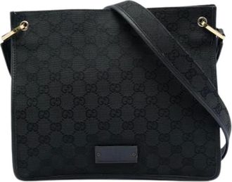 Gucci Borsa a tracolla in tela Pre-owned - - Pre-owned - Donna - Nero - ONE SIZE