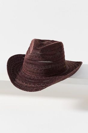 Anthropologie Packable Knit Rancher Hat