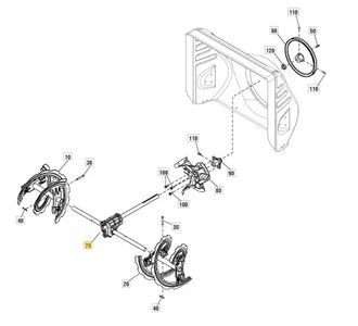STIGA Sports Caja De Engranajes Original Stiga Para Quitanieves Neve Fox 1812-2804-01